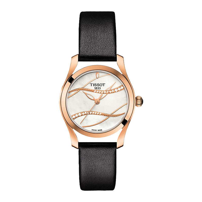 天梭石英机芯时尚女表