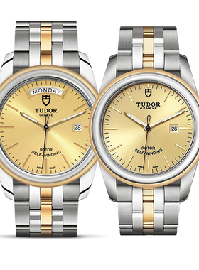 帝舵TUDOR 骏珏日历型自动机械情侣手表M56003-0005/M53003-0005