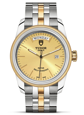 Tudor帝舵骏钰系列18K金表日历星期历自动机械男表M56003-0005