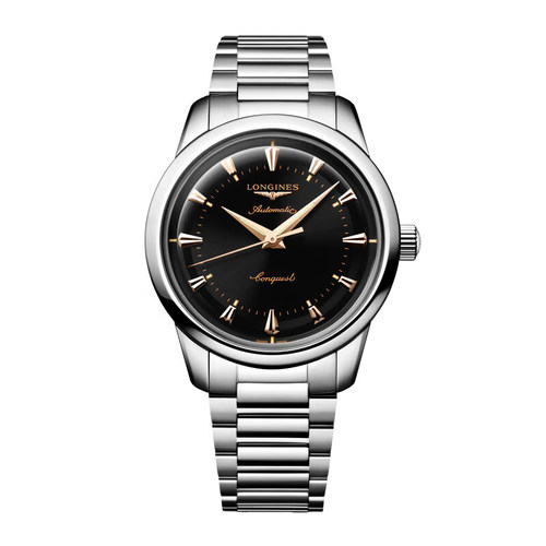 瑞士名表浪新款琴康卡斯经典复刻系列钢带男士手表L1.650.4.52.6