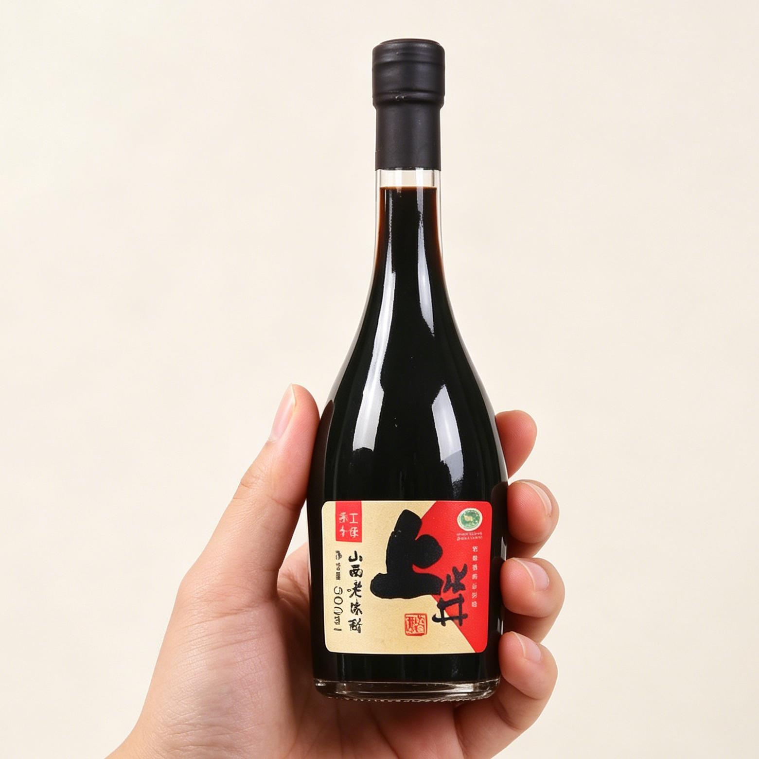 上水井山西特产上水井老陈醋6度手工十年老陈醋500ml 粮食酿