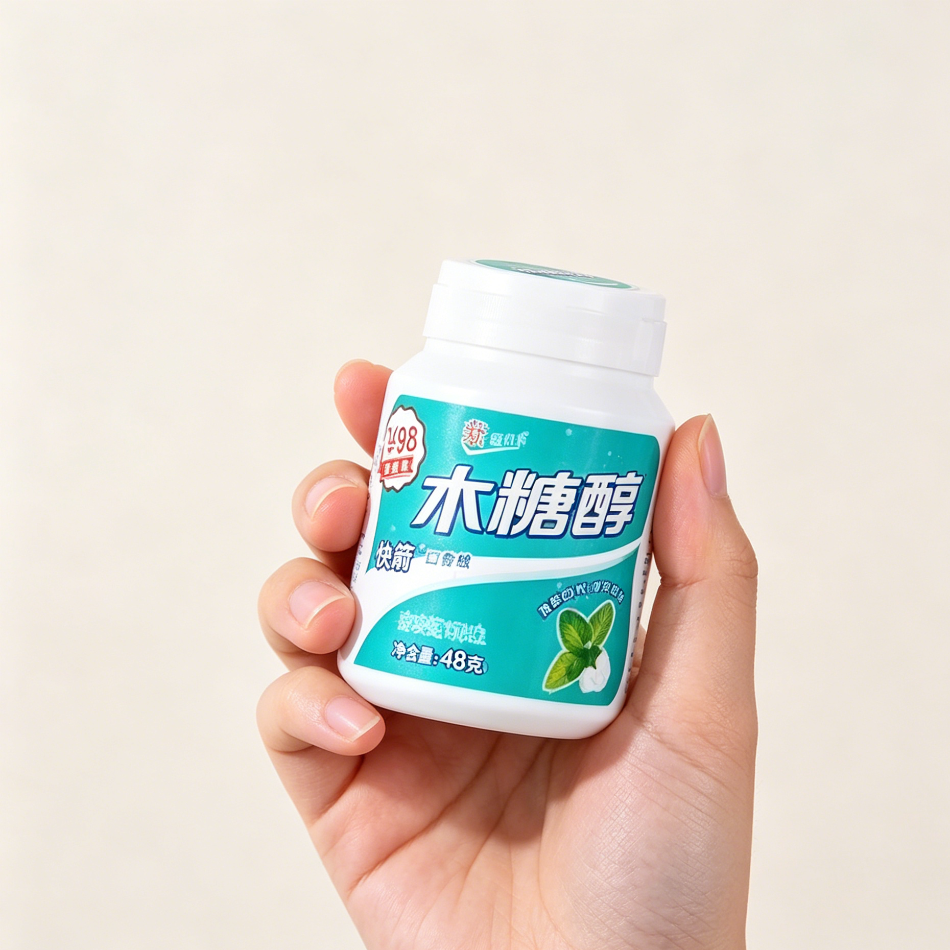 益达口香糖木糖醇kiss型糖果口香糖