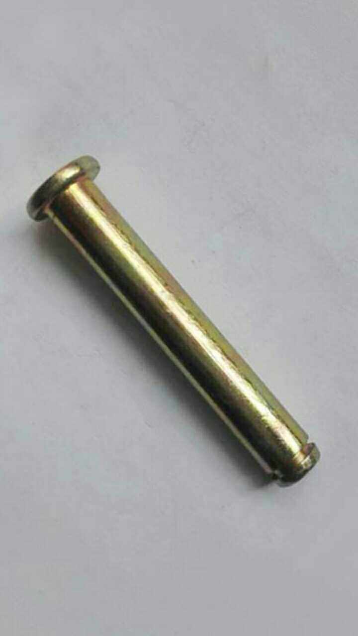 卡簧销轴卡簧轴镀锌销轴平头卡簧轴半圆头卡簧销轴镀白锌镀黄彩锌