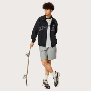 李寧外套男子運動潮流系列2024秋季 防潑水運動風衣AFDU843 新品