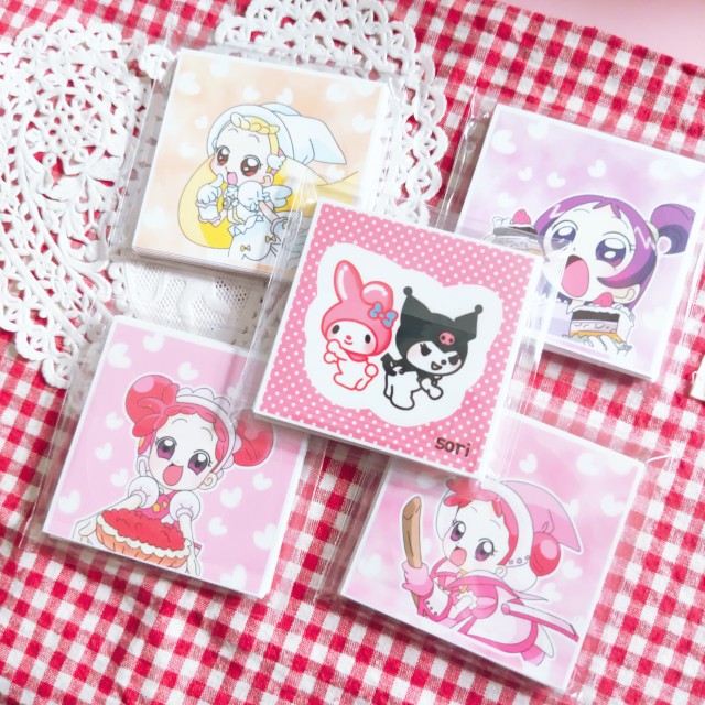 【贴纸分装】韩国购入小魔女doremi库洛米美乐蒂礼物封口贴