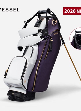 vessel2026年高尔夫球包PlayerV轻便支架包golfbag男女6格8.5寸