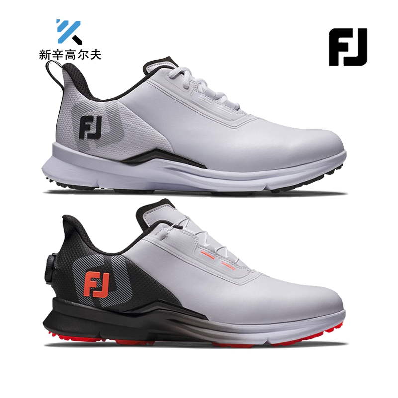 FootJoy高尔夫球鞋男鞋FJ全新Fuel运动轻量运动防滑耐磨无钉鞋子