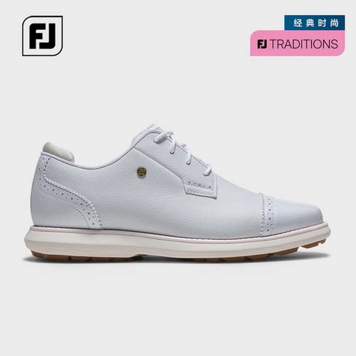 Footjoy高尔夫真皮球鞋经典复古