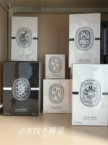 Diptyque 蒂普提克香水奥费恩 玫瑰 檀道无花果感官之水 肌肤之花