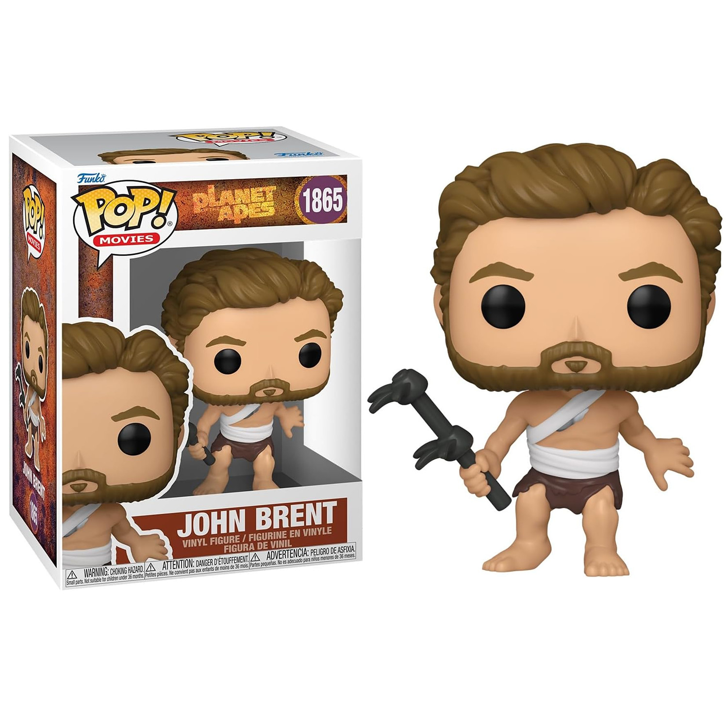 Funko人猿星球约翰布伦特公仔