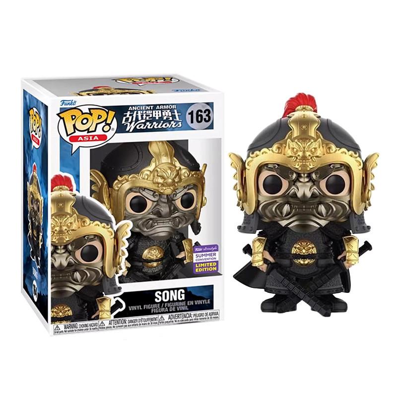 FUNKO亚洲古代铠甲勇士POP公仔夏日展会限量版宋小将模型手办玩具