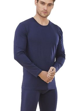 三嘉内衣套装男圆领棉莱卡新款衬衣线衣线裤加大保暖秋衣裤20038