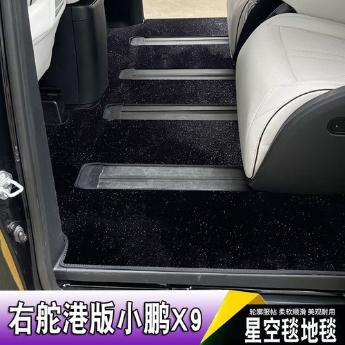 右舵小鹏X9全车脚垫地毯