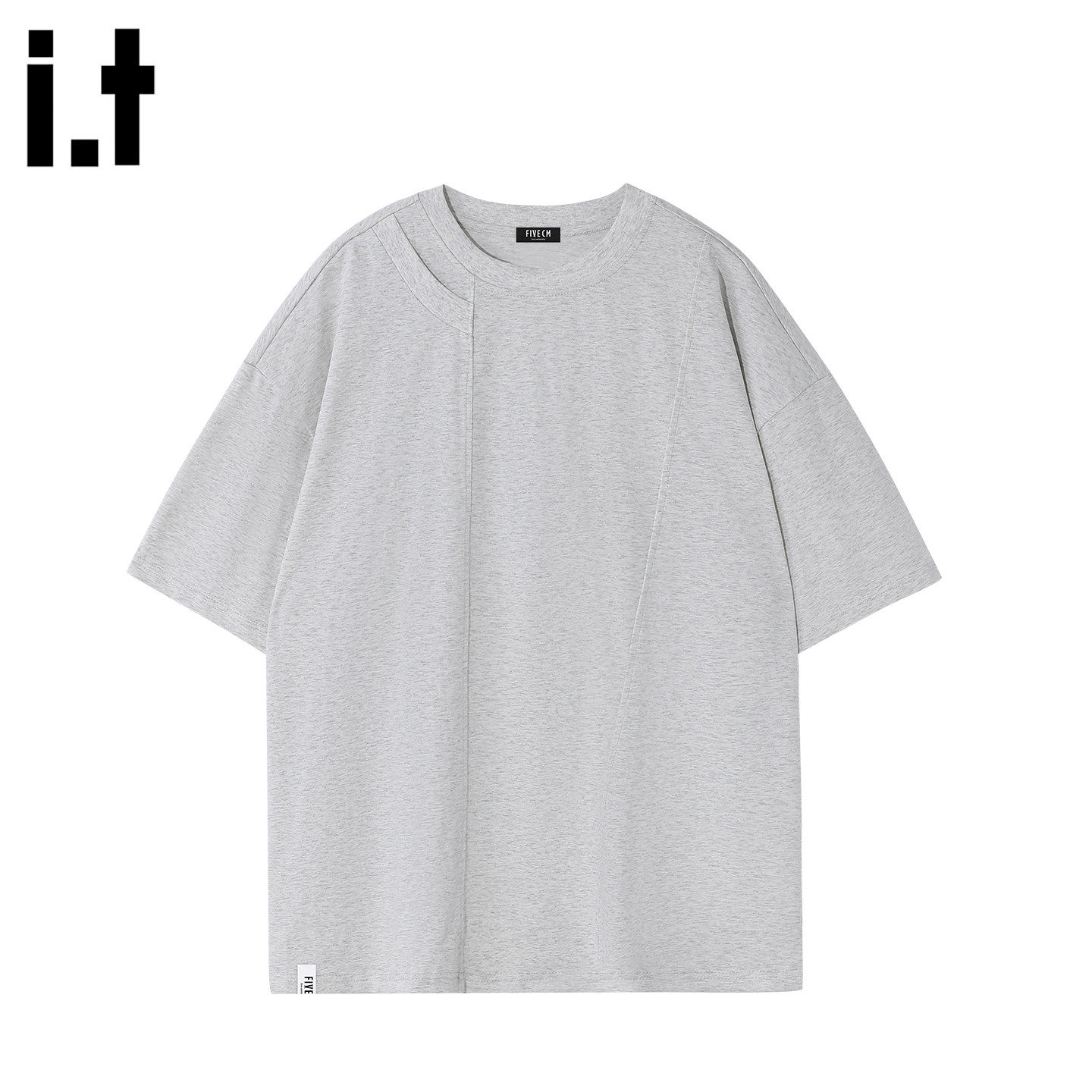 New Bcfauae NB重磅纯色短袖t恤男款新款夏季高级感圆领上衣