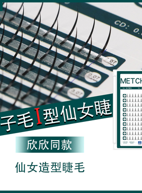 美睫匠仙女i字造型睫毛