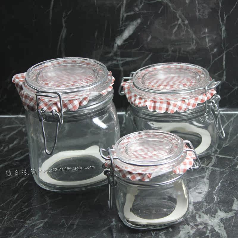 进口利比 强化玻璃密封罐干果罐茶叶罐柠檬蜂蜜罐糖果罐奶粉罐