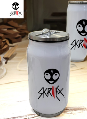 Skrillex 欧美秋时尚露营大容量毕业礼物早餐旅居304不锈钢保温杯