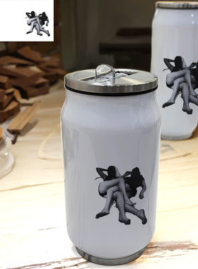 Gallows end硬核摇滚欧美暗黑风重金属朋克核punk纪念黑色保温杯