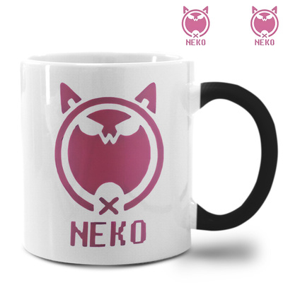 NEKO电子音乐手游音乐世界Cytus II变色杯轻奢定制马克杯陶瓷水杯