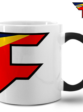 FaZe战队CSGO比赛变色杯2025时尚外贸出口来图定制马克杯陶瓷水杯