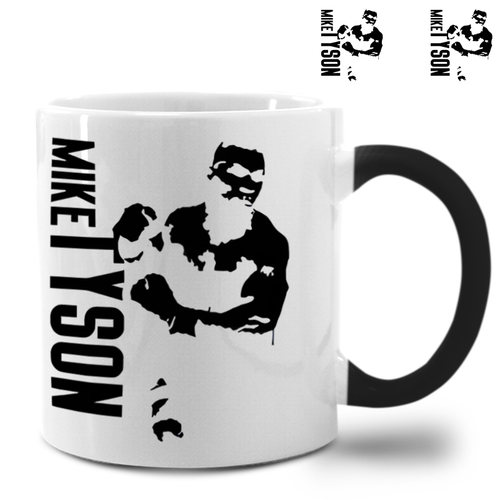 Mike Tyson拳王迈克泰森变色杯结婚纪念泡花茶可爱马克杯陶瓷水杯