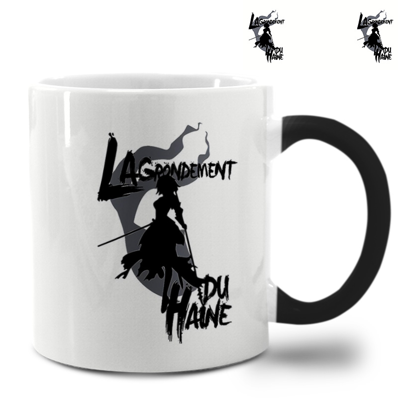 FATE贞德天意定数变色杯印图高颜值搞怪中国风复古马克杯陶瓷水杯