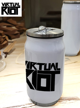 Virtual Riot 电音DJ车载户外跑步时尚旅居大容量304不锈钢保温杯