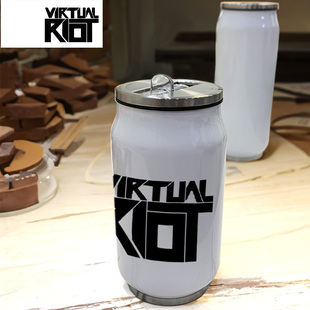 Virtual Riot 电音DJ车载户外跑步时尚旅居大容量304不锈钢保温杯
