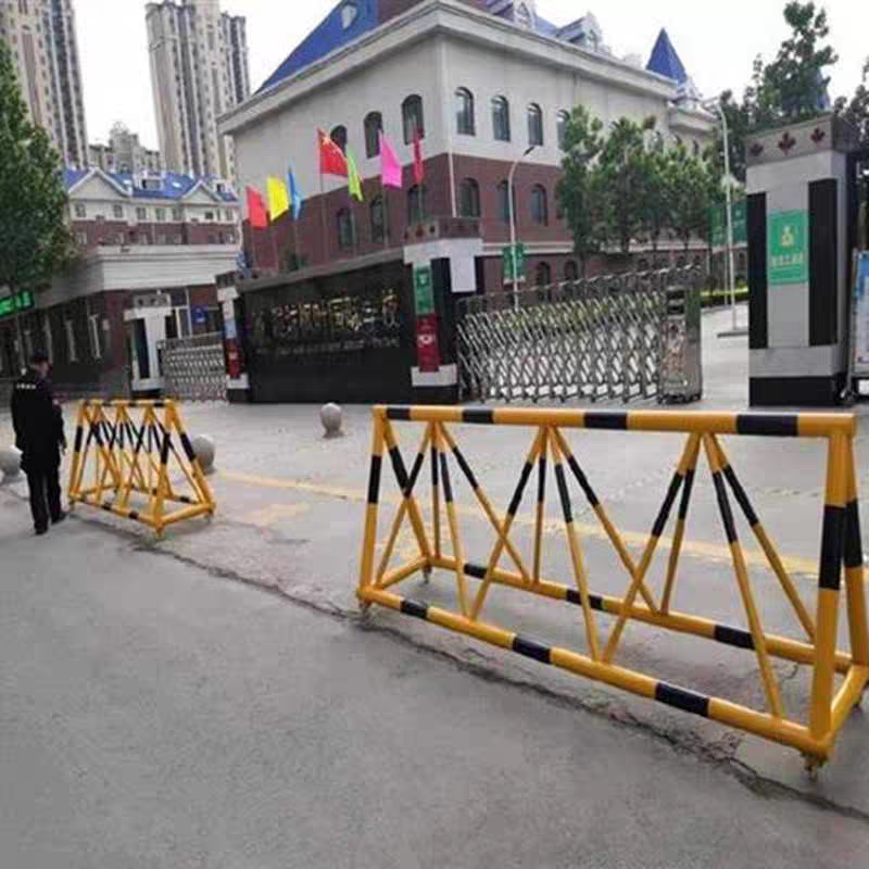 拒马护栏加油站学校门口幼儿园图片
