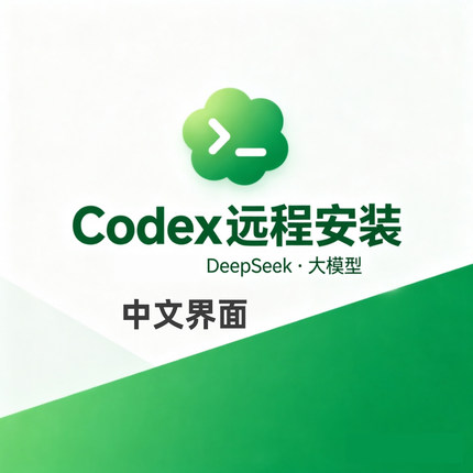 Codex远程安装启动器配置指导安装DeepSeek模型接入远程技术支持