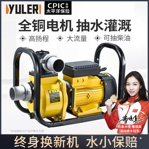 渝乐大流量农用灌溉泵抽水机