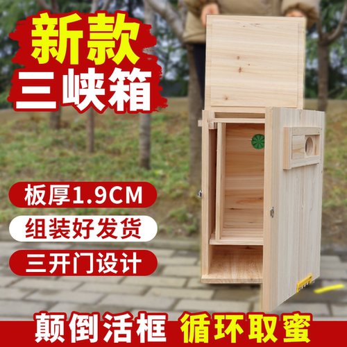 成品立式活框土养三峡箱