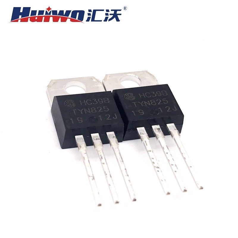 汇沃高品质单向可控硅tyn825rg直插晶闸管逆变功率管进口大芯片