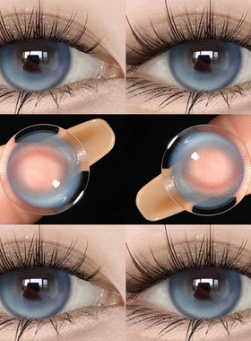 蓝色美瞳半年抛大直径隐形眼镜年抛2026年新款正品官网旗舰店JLB
