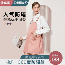 防辐射服孕妇装正品怀孕期隐形外穿时尚衣服女上班族电脑夏季大码