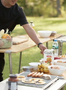 日本雪峰snow peak IGT 3单元4单元框架配件露营野炊户外折叠餐桌