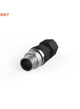 216A-12MF1 -原装[M12 A-CODE PLUG FOR CABLE, 12P