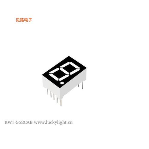 KW1-562CAB -[全新0.56'' 1-DIGIT 7SEG ORG TH DISP]