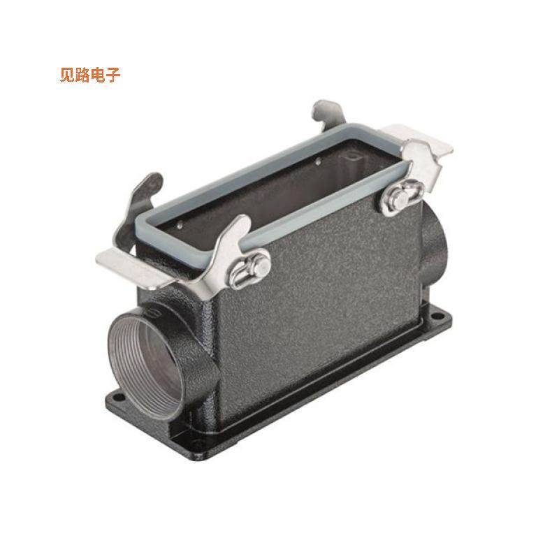 19370240273 -原装[CONN HAN 24M-ASG2-QB-M40基座 - 盒内安装