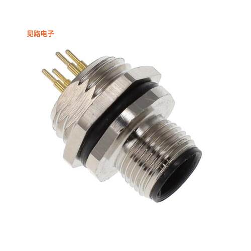 ALBKM12-FMBR4-S0 -[全新BULKHEAD CONN. M12 FRONT MT. 4-P]