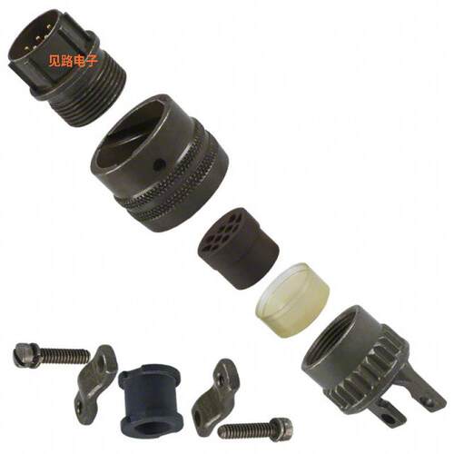 PT06E-12-10P(470) -[全新CONN PLUG MALE 10P GOLD SLDR CUP]