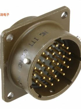 MS3112E18-32P -[全新CONN RCPT 32POS BOX MNT W/PINS]