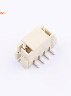 6LLCA040 -[XH2.5-LT-4P-立贴SMD,P=2.5mm线对板针座