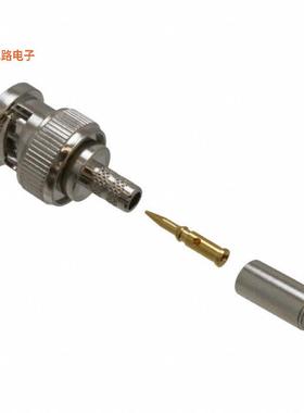 112124 -原装[CONN BNC PLUG STR 50 OHM CRIMPBNC