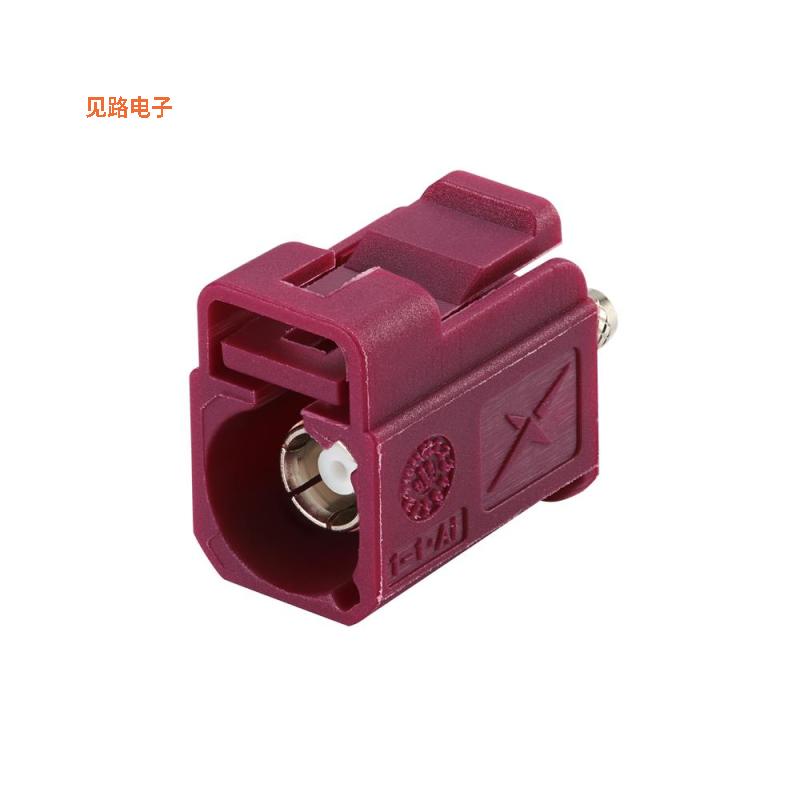 FK2FDF -原装[FAKRA GEN 2 CODE D BORDEAUX VIOLSMB，Fakra