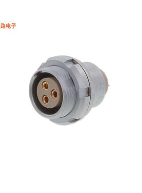 EEG.2B.303.CLL -[全新CONN RCPT FMALE 3P GOLD SLDR CUP]