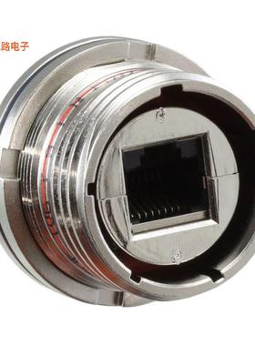 RJFTV67A1NF312 -原装[MODULAR JACK 8P8C REDUCED FLANGE插孔