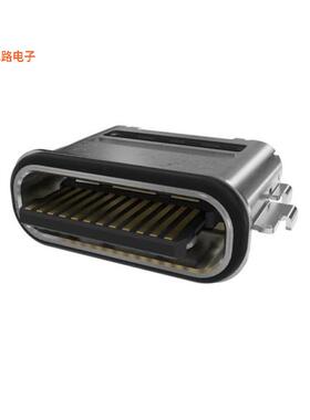 12402136E512A -[全新USB4 GEN3, TYPE C, MID MOUNT, CE]