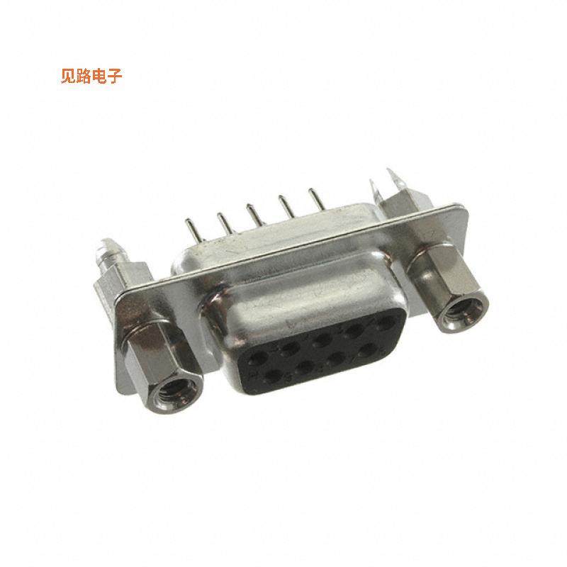 DE09-ST-1-BL-JS -原装[CONN D-SUB RCPT 9POS VERT SOLDERD-Sub