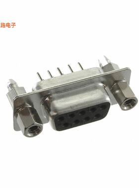 DE09-ST-1-BL-JS -原装[CONN D-SUB RCPT 9POS VERT SOLDERD-Sub